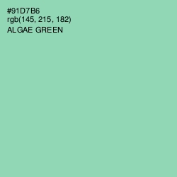 #91D7B6 - Algae Green Color Image